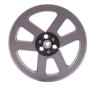 YUEHISY Bobine ABS 7" pour Magnétophone Bobine à (GRAY) | Moyeu NAB 6 Trous, Léger, Coussinets Inclus, Machines 1/4", Audio Vintage