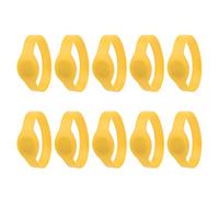 YUEHISY Bracelet en Silicone 125Khz, étanche IP68, Carte d'identité pour Contrôle d'accès au Sauna et à la Piscine (YELLOW)