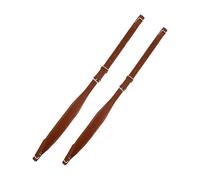 YUEHISY Bretelles D'Accordéon Durables, Imperméables, Résistantes à L'usure, Réglables pour Accordéon Basse 16-120, Matériau PU Blanc/rouge pour Musiciens de 32,67 à 43,31 Pouces (Café)