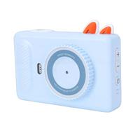 YUEHISY Caméra AI pour Enfants, Caméra Vidéo Numérique d'apprentissage avec Professeurs AI, WiFi 2,4 GHz, écran de Protection des Yeux, Jouet Créatif pour Garçons et Filles (Bleu Clair)