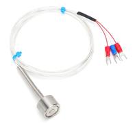 YUEHISY Capteur de Température Magnétique PT100, Sonde étanche avec Adsorption Magnétique, Acier Inoxydable 304, -60 à 300 °C pour Chaudière à Moteur de Pompe (ou)