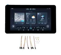 YUEHISY Carte de Développement LCD Tactile de 7 Pouces avec Résolution 800x480, Prise en Charge de L'architecture Double Cœur Double Couleur 65K, Carte D'affichage à écran Tactile