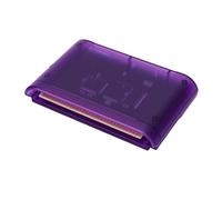 YUEHISY Carte de Jeu Rétro, Cartouche de Jeu 4000 en 1 avec 8 Go de Stockage, Prise en Charge Multi-systèmes, Carte Tout-en-un, pour Consoles de Classiques et Passionnés (Violet transparent)