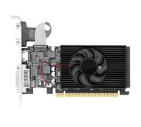 YUEHISY Carte Graphique DDR3 4 Go, Carte Vidéo D'ordinateur Faible Consommation, GPU Silencieux à Ventilateur Unique avec HDMI DVI VGA, pour Travailler