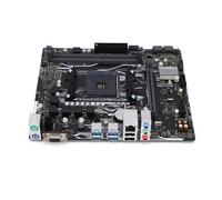 YUEHISY Carte Mère A320 Micro-ATX - Socket AM4, Prend en Charge Ryzen et APU de 1ère/2ème/3ème Génération, DDR4 32 Go, SATA Raid