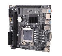YUEHISY Carte Mère de Jeu Mini-ITX H110, LGA 1151 Prenant en Charge Le 6ème, 7ème, 8ème Processeur, DDR4, Emplacement M.2 NVMe, SATA 3.0 6 GB/s