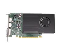 YUEHISY Carte Vidéo 4 Go GDDR5 128 Bits, Prise en Charge K2200 4K 4 écrans, 68 W sans Alimentation Externe, 2 X DisplayPort DVI, Graphique Professionnel pour Modélisation 3D CAO