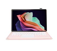 YUEHISY Cas de Clavier Amovible Magnétique pour Tab P12 12,7 "2023, 100 Heures avec Fente de Stylo Magnétique, pour TB370FU / TB371FC (Pink)
