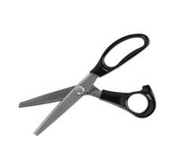 YUEHISY Ciseaux à Cranter Professionnels à Bords Ronds/triangulaires de 3/5/7 Mm avec Lames en Acier Inoxydable, Longueur de 23 Cm, Parfaits pour les Tailleurs et les Quilters (3mm)