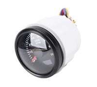 YUEHISY Compte-tours 52mm 7000RPM avec Compteur Horaire 7 Couleurs (Black | S\'adapte à un trou de panneau de 52 mm avec un dégagement de 55 mm, sept couleurs de rétroéclairage avec cycle automatique.
