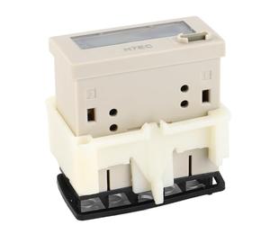 YUEHISY Compteur Numérique Totalisateur électrique LCD à 8 Chiffres, Entrée DC 12 V 2 A, alimenté par Batterie au Lithium, Montage sur Panneau Industriel pour le Comptage de Production