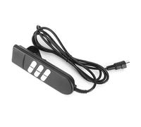 YUEHISY Contrôleur de canapé, Interrupteur de Commande Manuel pour Fauteuil élévateur avec Entraînement Direct, Télécommande à 6 Boutons pour Lit Réglable, Alimentation 5 A, Connecteur Mâle à 5