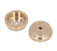 YUEHISY Convertisseur de Batterie pour Appareil Photo à Film MR9 PX625 PX13 Lot de 2 Adaptateurs en Laiton Design Compact pour Piles Bouton LR44 1,4 V Zinc Air Amateurs de Photographie