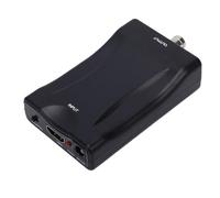 YUEHISY Convertisseur Vidéo HDMI vers BNC, Convertisseur de Signal Numérique vers Analogique HD avec Amélioration de l'image, Compatible HDCP, Sortie Audio 3,5 Mm, pour TV
