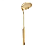 YUEHISY Cuillère à Louche en Acier Inoxydable, Louche à Soupe avec Bec Verseur, Outil de Cuisine pour le Service, en Acier Inoxydable Anti-rayures