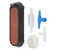 YUEHISY Diffuseur de Bulles à Disque en Métal Robuste, Raffineur d'air pour Aquarium, pour Une Croissance Saine des Poissons, Pompe à Air, Diffuseur D'oxygène (Black)