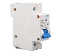 YUEHISY Disjoncteur Miniature DC 1P 125A 250V TOB1Z 125 Solaire PV | Pouvoir de coupure de 10 kA, montage sur rail DIN 35 mm avec pinces à vis, protection contre les surcharges et les