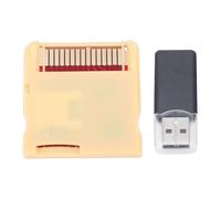 YUEHISY Dispositif de Sauvegarde de Jeu MULTI CART Super Combo, Plug and Play, Portable pour NDS 3DS NDSL NDSI et émulation de Jeu Classique (Ensemble jaune WOODHK)