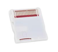 YUEHISY Dispositif de Sauvegarde de Jeu MULTI CART Super Combo, Prend en Charge 128 Go de Mémoire pour les Consoles NDS 3DS 2DS NDSL avec Lecteur de Carte (Ensemble WOOD HK Blanc)