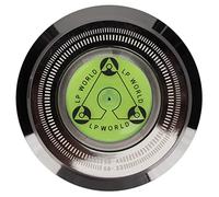 YUEHISY Disque de Stabilisation de Poids en Aluminium pour Platine Vinyle | Haute applicabilité, poids record LP, stabilise la vitesse de rotation et maintient, niveau à bulle, bulle de haute