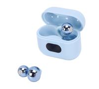 YUEHISY Écouteurs Intra-Auriculaires sans Fil avec Crochet d'oreille, Casque Bluetooth Intelligent avec IA, Traducteur en Temps Réel Prenant en Charge 144 Langues, Contrôlés par (Blue)