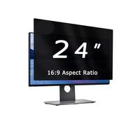 YUEHISY Écran de confidentialité pour Ordinateur de 24 Pouces, Filtre de confidentialité pour Moniteur 16:9 avec Fixation Magnétique sur 3 Côtés, Couche Antireflet Ultra HD