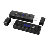 YUEHISY Émetteur et Récepteur HDMI sans Fil, 197 Pieds 60 M, Décodage 8K 4K, Extension HDMI de Sortie 1080P 60 Hz, Double Bande 5G 2,4 G, pour Projecteur HDTV et Ordinateur Portable (Black)