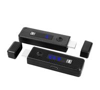 YUEHISY Émetteur et Récepteur HDMI sans Fil, Entrée de Décodage 4K, Kit D'extension de Sortie 1080P 60 Hz, Streaming 2,4 G 5G, Portée de 197 Pieds, Plug and Play (Black)