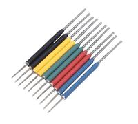 YUEHISY Ensemble de 10 Clips à Crochet IC, Matériau ABS et Moule D'injection Robuste, sans Clips de Test de Soudage, pour SOP SOIC TSSOP MSOP QFP IC