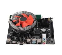 YUEHISY Ensemble de Cartes Mères B75, CPU I5 3470 Combo, 8 Go de RAM DDR3, Emplacement SSD M.2, 4 USB 3.0, Audio 6 Canaux, Ventilateur pour Ordinateur de Bureau à Domicile