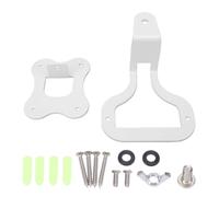 YUEHISY Étagère Murale Flottante pour Haut-Parleur, Adaptée au Son WiiM | Acier Robuste de 3 Mm, pour la Maison/salon, Réglage de L'angle Rotatif, Installation Facile par Vis, Conception Avant