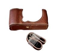 YUEHISY Étui Demi-boîtier pour Appareil Photo en Cuir PU Anti-Rayures | Ajustement précis pour X M5, cuir PU anti-rayures avec doublure en flanelle, fermeture magnétique inférieure pour un