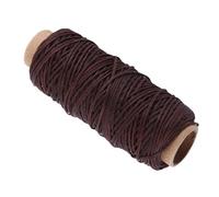 YUEHISY Fil de Lin ciré Plat pour Travail du Cuir Réparation 50m 1mm Noir | Fil plat ciré, largeur 1 mm, longueur 50 m, résistant à l\'usure, difficile à fendre ou à casser