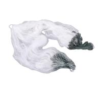 YUEHISY Filet de Pêche Robuste à 3 Couches de 50 M de Longueur X 1,5 M de Hauteur avec Flotteurs - Nylon Durable, Léger, Fait à la Main, Conception Anti-Torsion pour la Pêche à l'appât (4 Doigts)