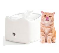YUEHISY Fontaine d'eau pour Chat, Distributeur Automatique d'eau pour Animaux de Compagnie à énergie Solaire de 20 W avec Une capacité de 1,8 L, Encourage la Boisson pour Les Chats et