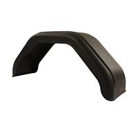 YUEHISY Garde-boue de Remorque pour Essieu Unique, Garde-boue moulé par Injection, Résistant aux Chocs et aux Rayures, Remplacement pour Roues de 14/15", en PE pour Camping-car, Bateau, Camping-car