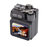 YUEHISY Haut-Parleur Bluetooth avec écran Tactile LED, Haut-Parleur Stéréo Portable sans Fil avec Basses Profondes 5 W avec Micro Assistant Intelligent, pour Appels/météo/alarmes et 10