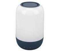 YUEHISY Haut-Parleur Bluetooth Léger Nocturne, Haut-Parleur sans Fil Portable avec 7 Changements de Couleur, Longue Durée de Vie de la Batterie, pour Les Activités de Plein Air, Voyager (Bleu Marine)