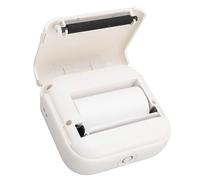 YUEHISY Imprimante Thermique BT, Conception Portable, pour Les Billets, Les Photos, Les Mémos, L'impression D'erreurs, L'impression sans Encre, avec Ebay Shopify Poshmark Ect, Blanc (White)