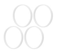YUEHISY Joint Torique d'étanchéité en Caoutchouc Blanc de 10 Cm pour Joints de Remplacement de Mélangeur de Presse-agrumes, Rondelle de Joint Torique Flexible pour la Réparation d'appareils de