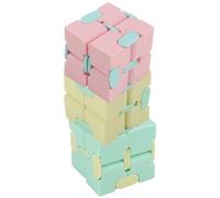 YUEHISY Jouet de Décompression Mat Infinite Cube pour Adultes et Enfants Jouant au Bureau, Jouet de Puzzle Cube 3 Pièces pour Améliorer la Concentration, Idéal pour Réduire l'anxiété et Le Stress