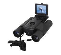 YUEHISY Jumelles Numériques 10x25 avec Caméra, Zoom Numérique 48MP 2,5K HD 8X, pour Les Concerts, L'observation des Oiseaux et Les Voyages Touristiques (Black)