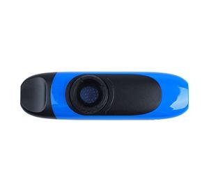 YUEHISY Kazoo électrique, Ensemble Kazoo Professionnel avec Micro pour la Performance, en Résine pour Débutant, Instrument de Bourdonnement Portable de 11 Cm, Kit Compact pour Fête de Camping (BLUE)