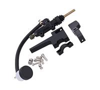 YUEHISY Kit de Levier de Frein d'embrayage de Moto 7/8 Pouces - Poignée de Cylindre de Pompe Principale Arrière, Ensemble de Frein Hydraulique Universel en Alliage d'aluminium, Remplacement Direct,