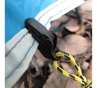 YUEHISY Kit de Pinces pour Auvent de Camping, 10 Pièces, Clips de Bâche avec Crochets à Pression et Outil de Serrage, Pinces Crocodiles pour Tentes, Auvents, Caravanes, Plastique Robuste Résistant