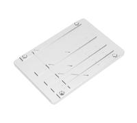 YUEHISY Kit D'épissure à Bobine Ouverte - Bloc D'épissure Réglable Compatible avec les Rubans Revoxsonido 1 en 1/2 en 1/4 en 1/8 en 10 Pouces (YELLOW)