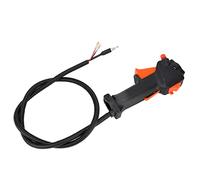 YUEHISY Kit Universel d'assemblage de Câbles et Interrupteur de Poignée d'accélérateur pour Débroussailleuse - Remplacement Durable, Installation Facile, Compatible avec Les Accessoires de