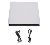 YUEHISY Lecteur de CD DVD Blu Ray USB 3.0 Portable, Enregistreur de Graveur Externe Haute Vitesse avec Prise en Charge 3D, Lecteur-graveur Mince pour Ordinateur Portable de Bureau