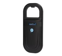 YUEHISY Lecteur de Puce électronique pour Animaux 134,2 KHz Scanner | EMID et FDX B ISO11784 85 formats d\'étiquettes, écran rétroéclairé pour données historiques, mémoire d\'enregistrement 128