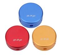 YUEHISY Lot de 3 Moules de Connecteur à Double cavité, Moule de Connecteur à Double cavité pour 12 10, 16 14, 22 18 AWG, Outil de Précision pour Travaux Professionnels Automobiles